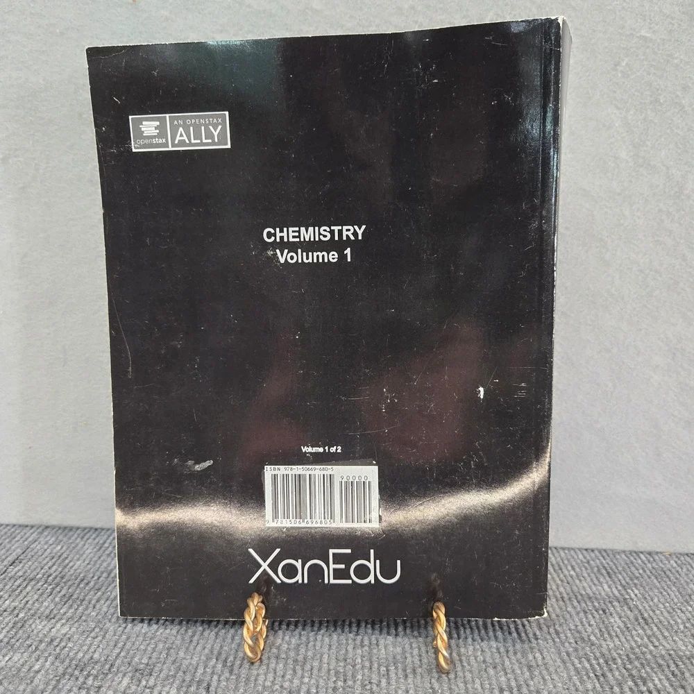 OpenStax‎ Chemistry Volume 1 XanEdu Black & White Edition Textbook